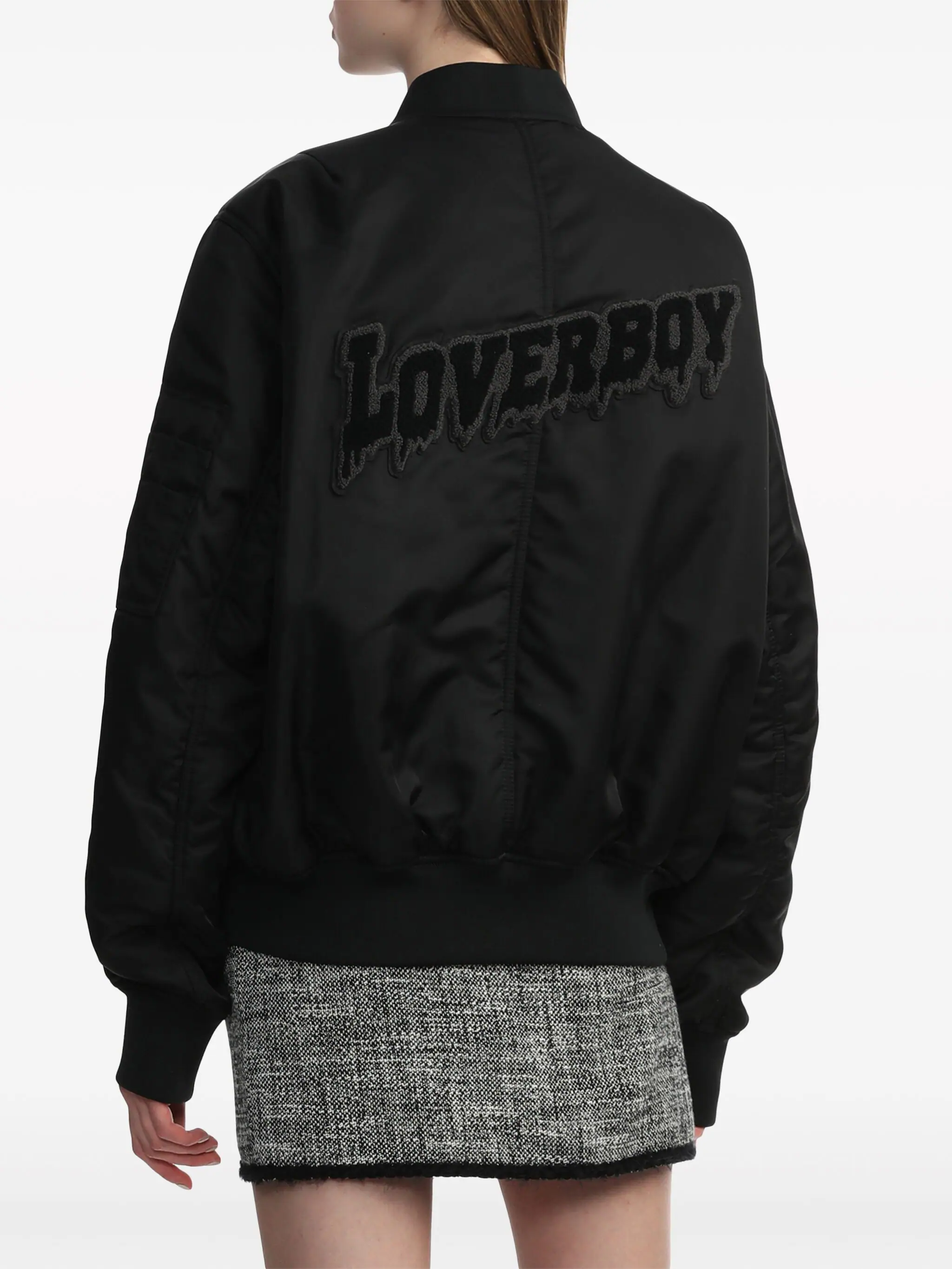 Logo-Appliqué Bomber Jacket - Image 3