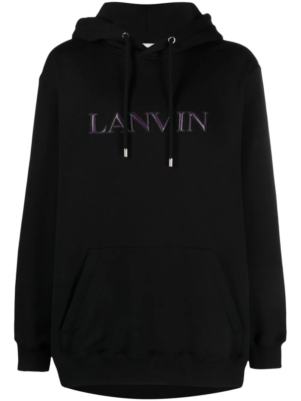 Logo-Appliqué Cotton Hoodie