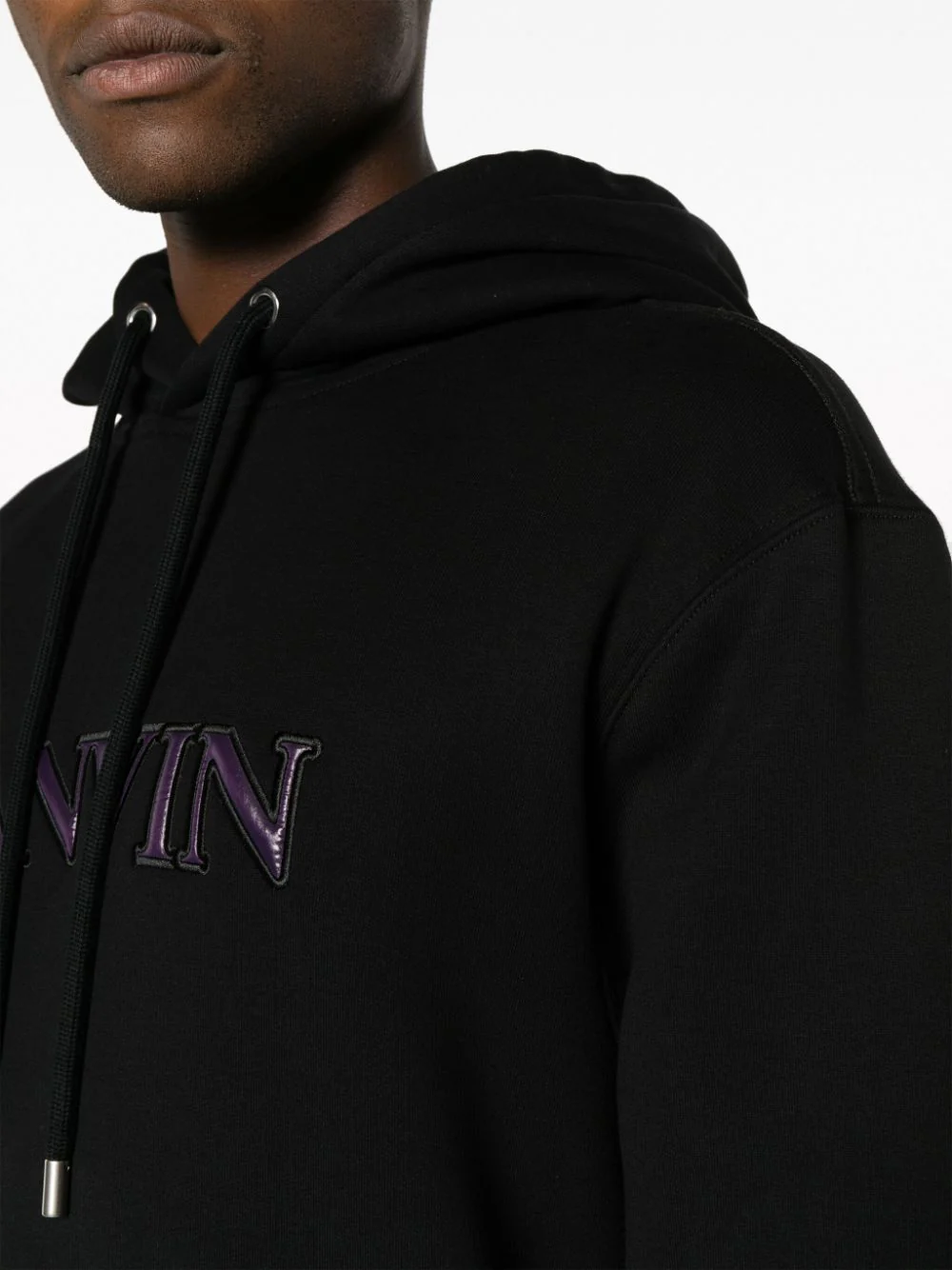 Logo-Appliqué Cotton Hoodie - Image 3
