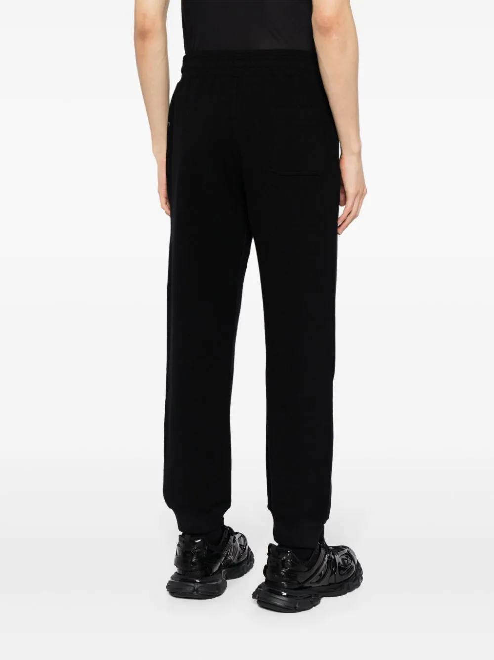 Logo-Appliqué Elasticated-Waist Track Pants - Image 4