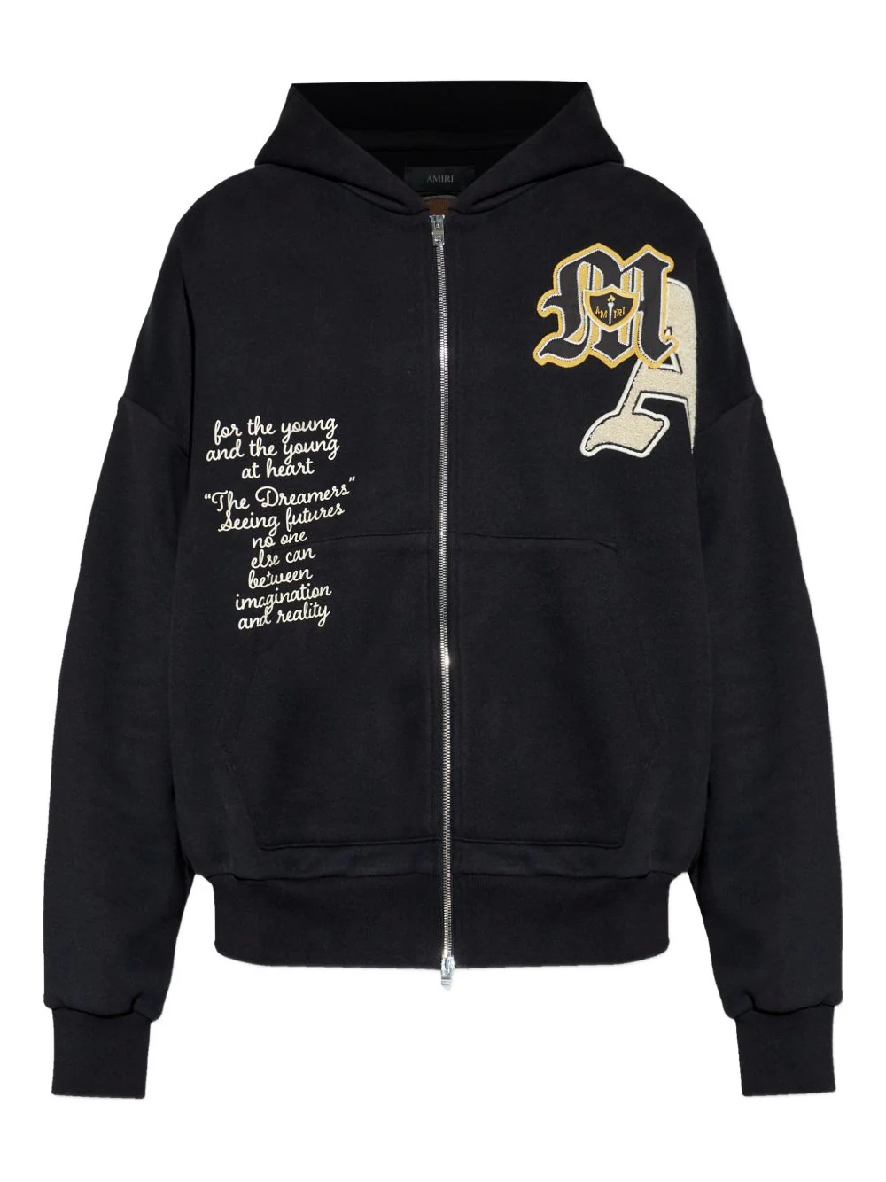 Logo-Appliqué Full-Zip Hoodie