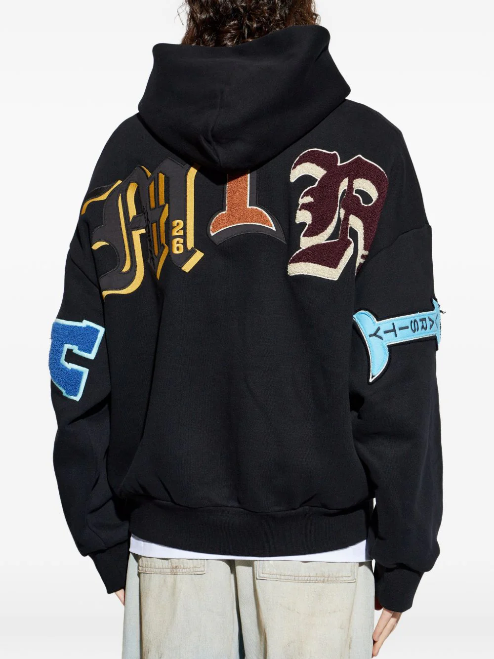 Logo-Appliqué Full-Zip Hoodie - Image 3