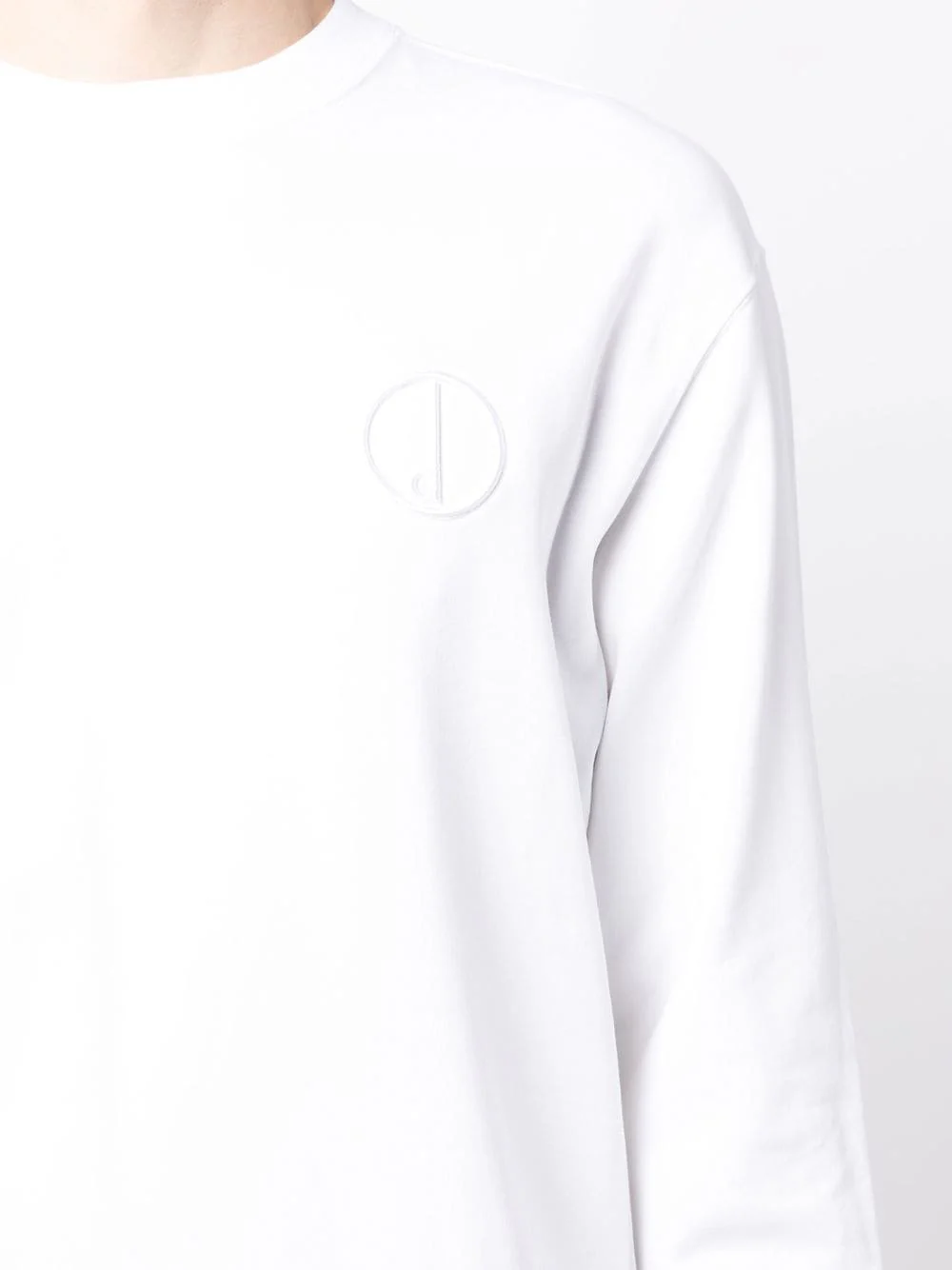 Logo-Detail Long-Sleeve Sweatshirt - Image 3