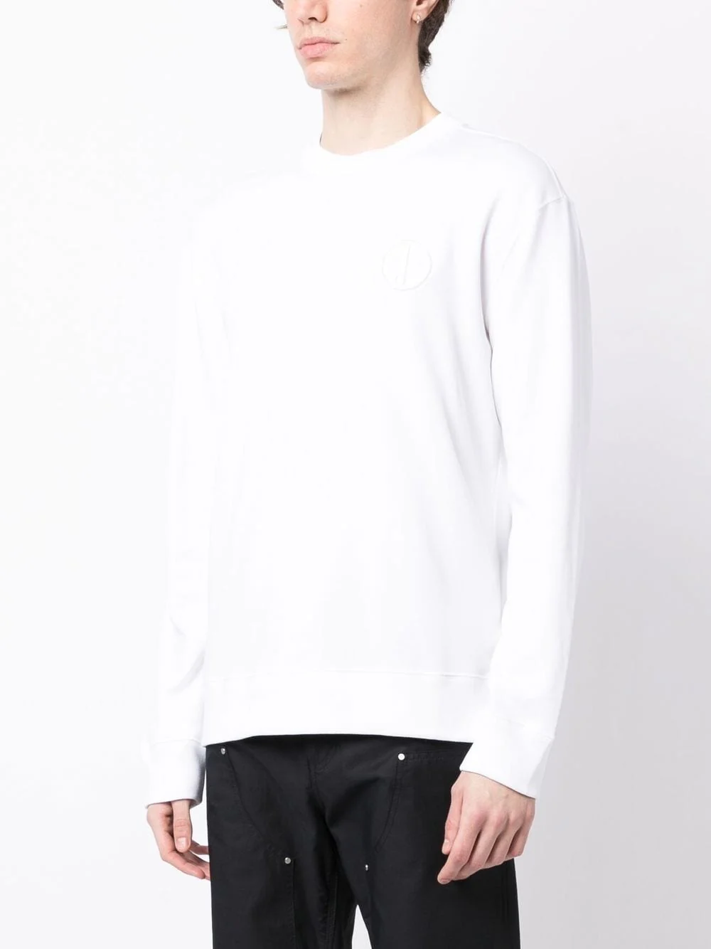 Logo-Detail Long-Sleeve Sweatshirt - Image 5