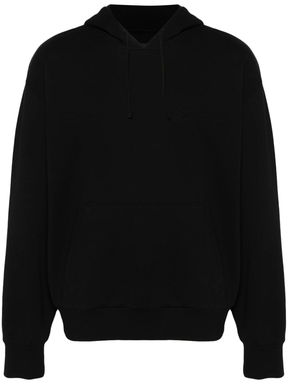 Logo-Embossed Hoodie