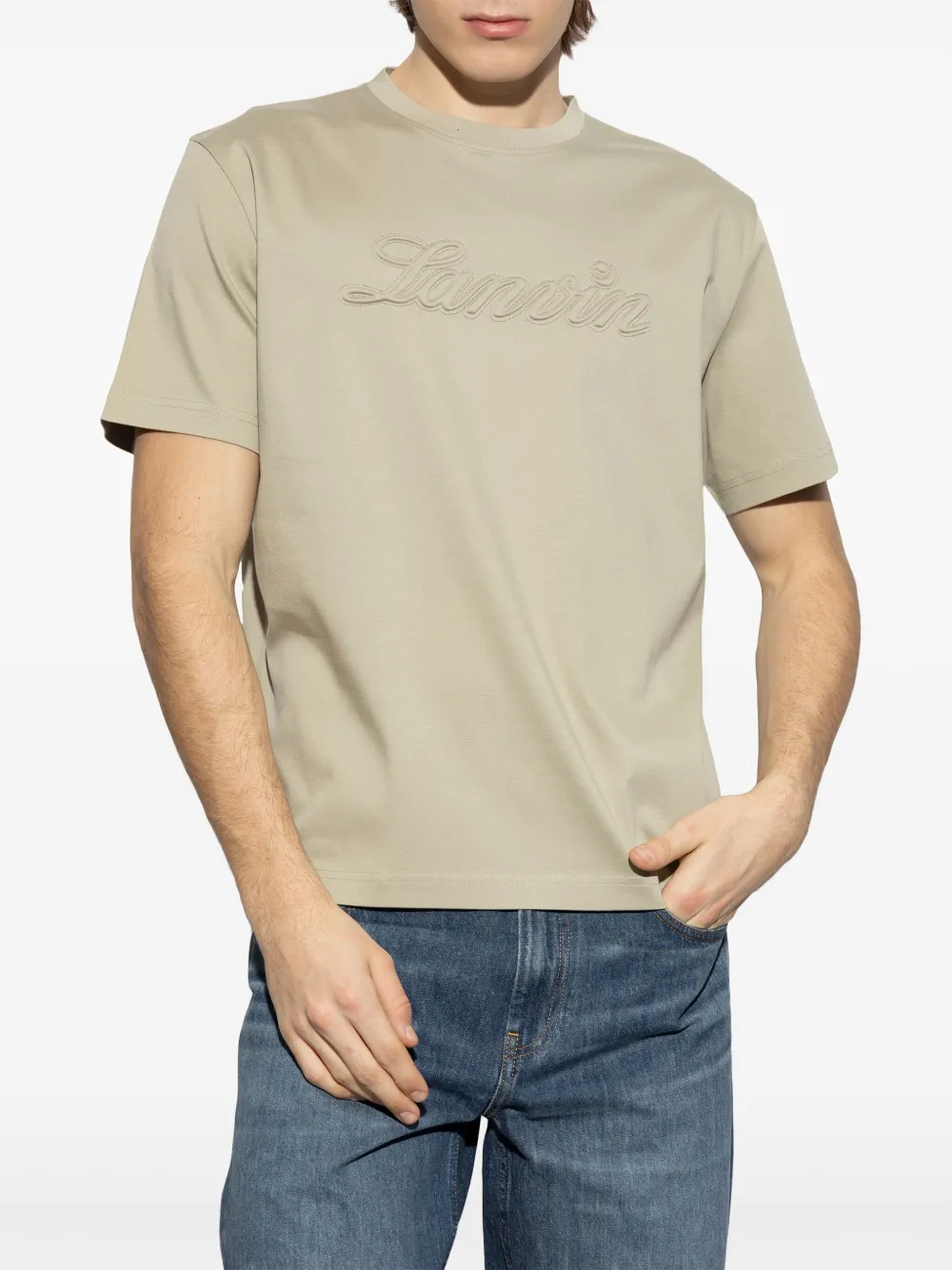 Logo-Embossed T-Shirt - Image 3
