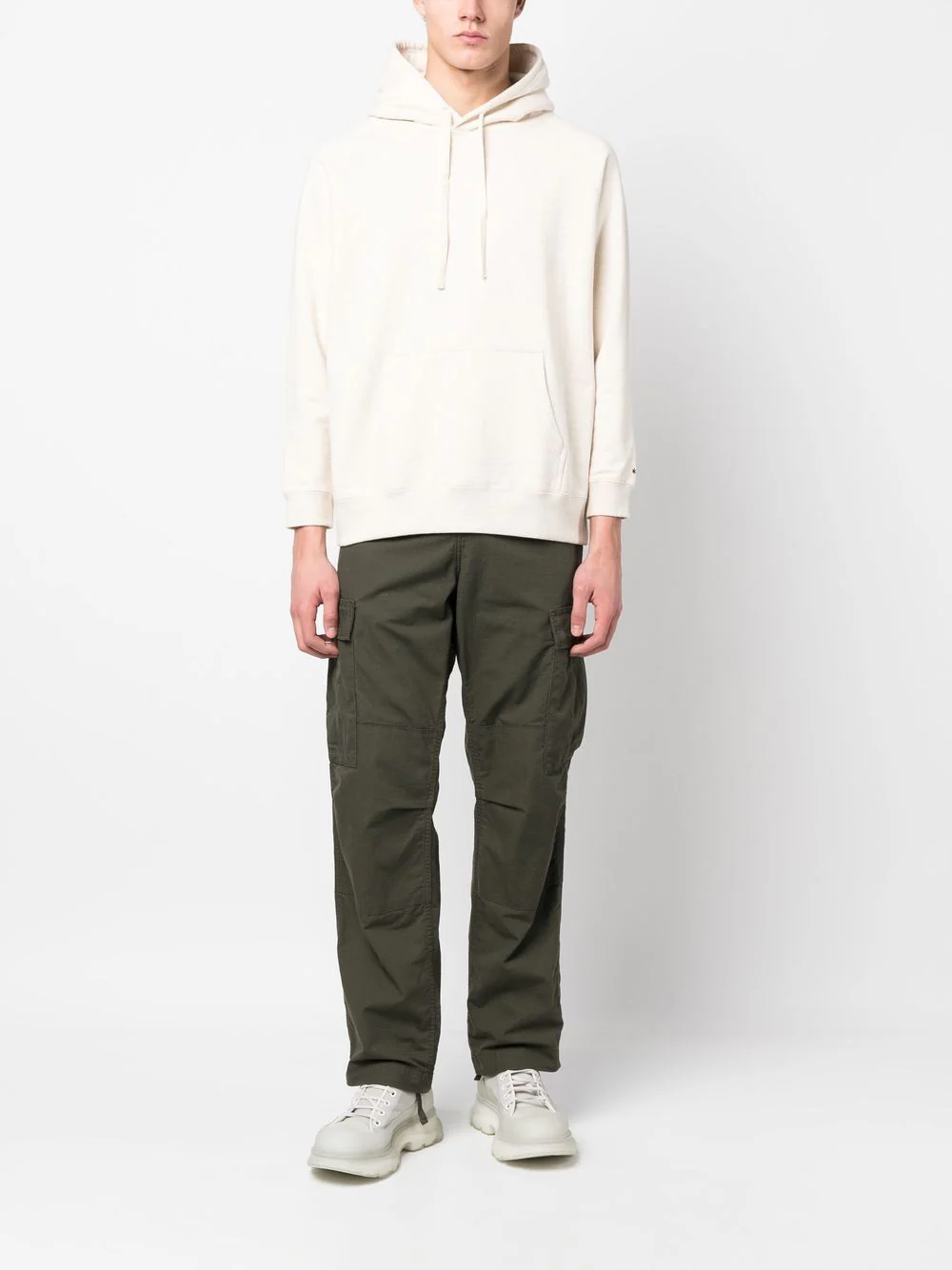 Logo-Embroidered Cotton Hoodie - Image 5