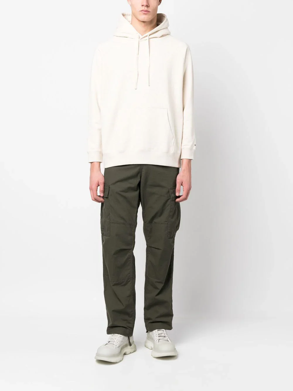 Logo-Embroidered Cotton Hoodie - Image 7