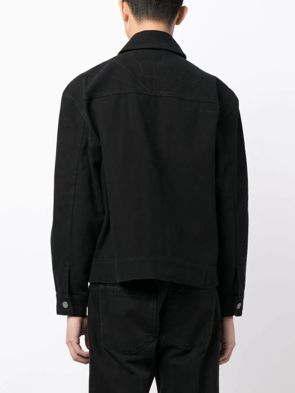 Logo-Embroidered Cotton Jacket - Image 4