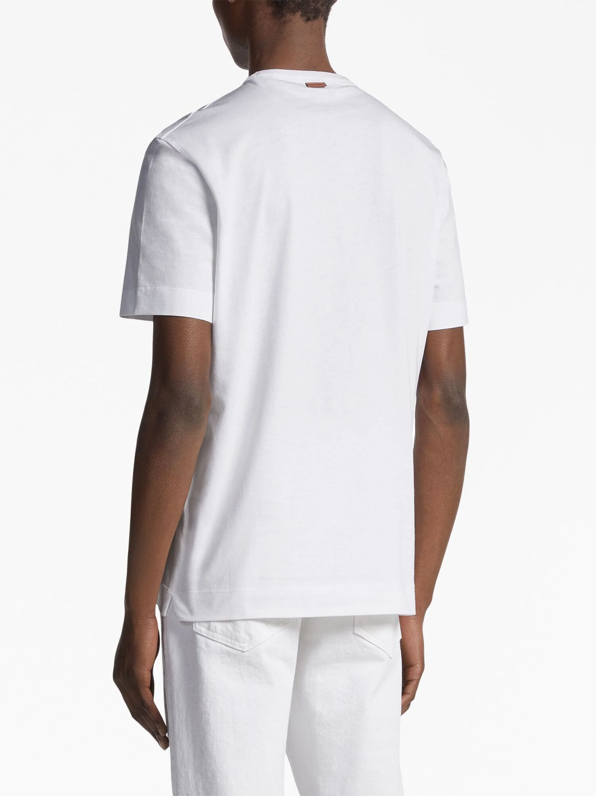Logo-Embroidered Cotton T-Shirt - Image 3