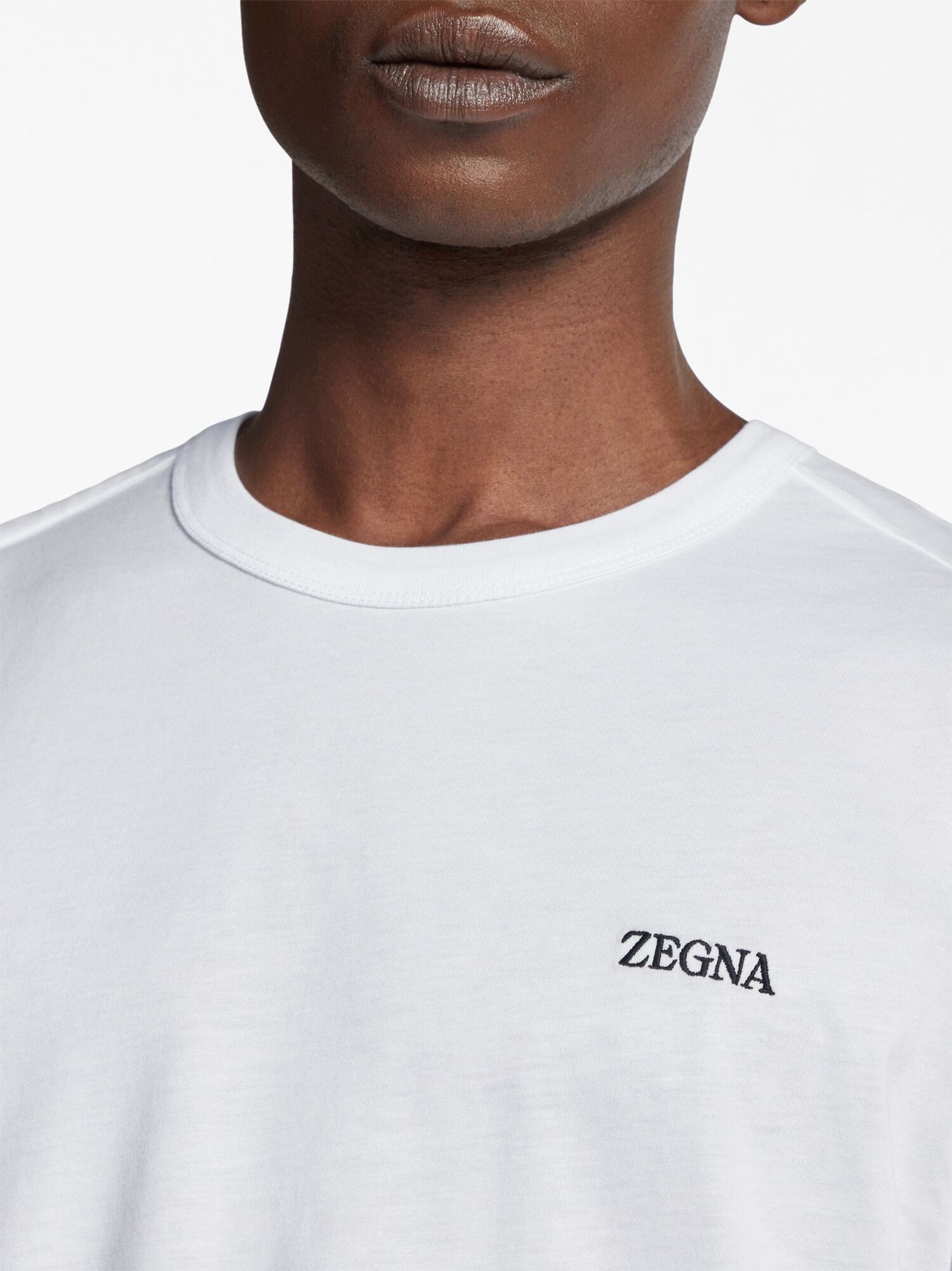Logo-Embroidered Cotton T-Shirt - Image 4