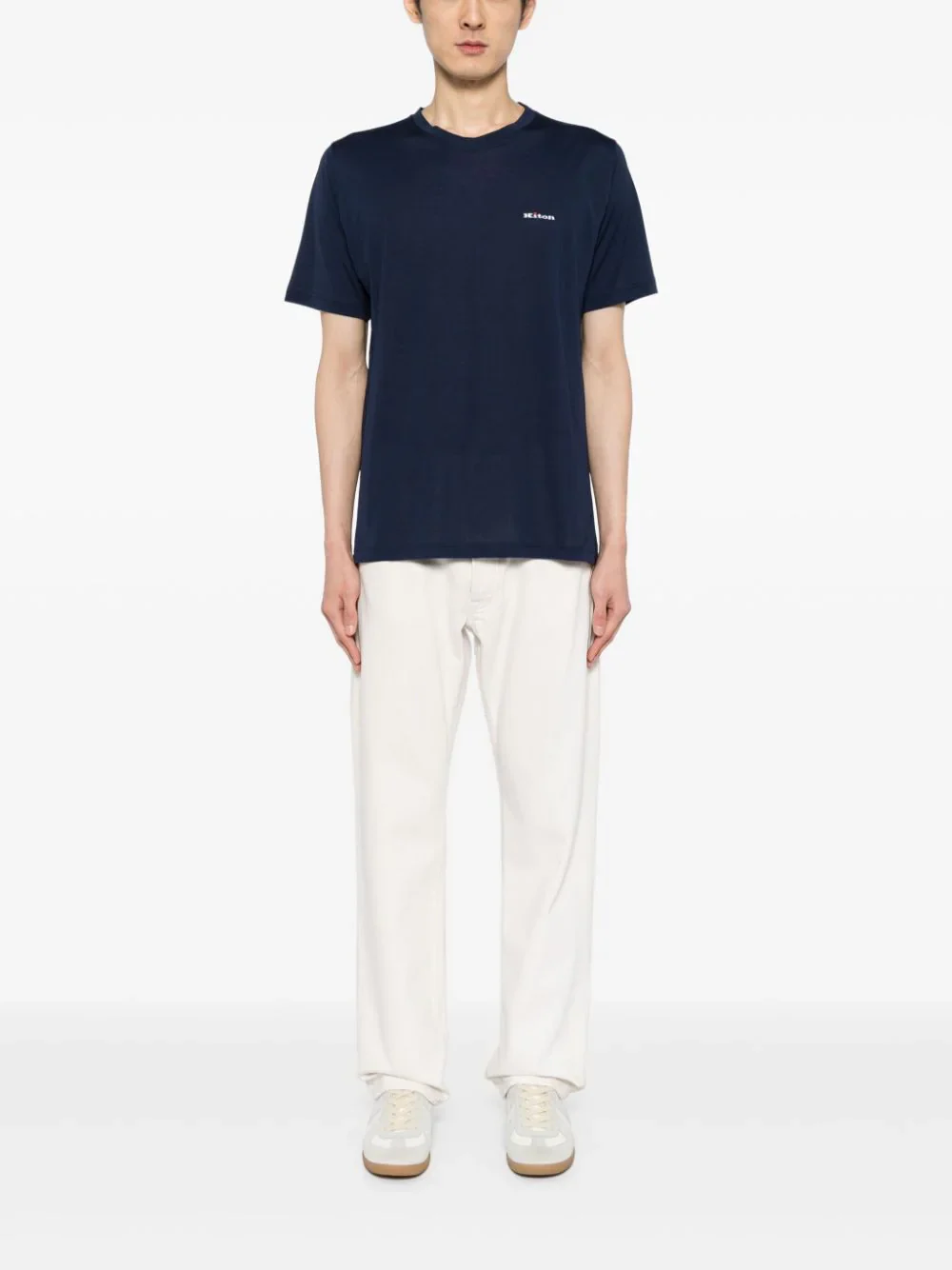 Logo-Embroidered Cotton T-Shirt - Image 2