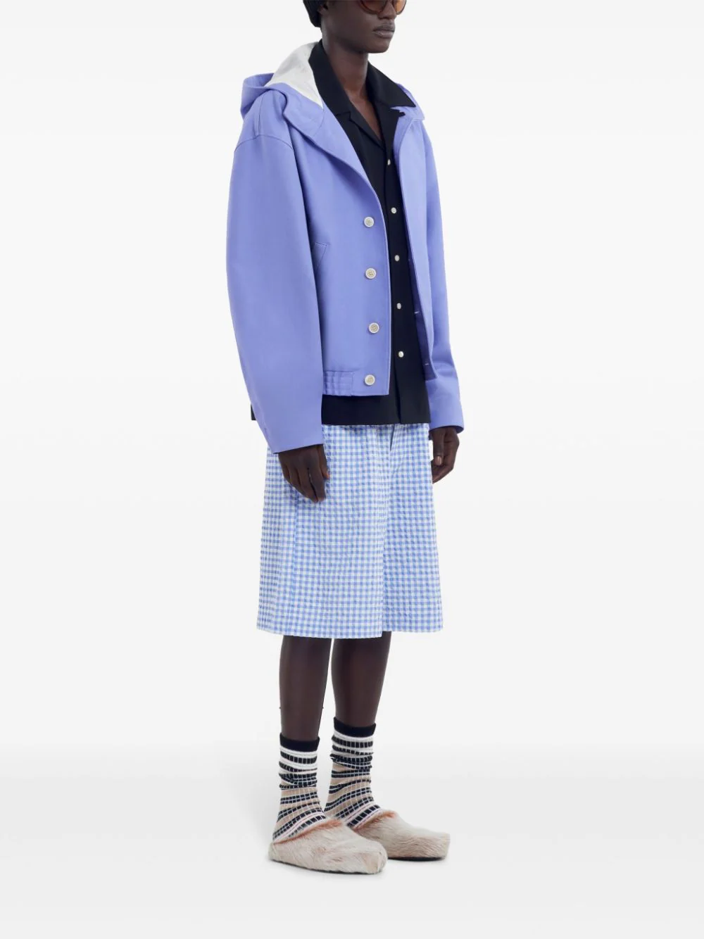 Logo-Embroidered Hooded Jacket - Image 2