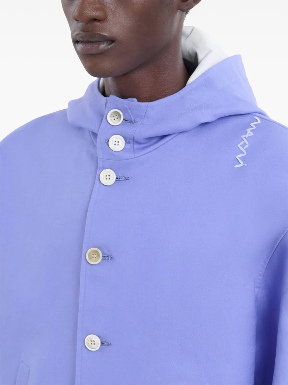 Logo-Embroidered Hooded Jacket - Image 5