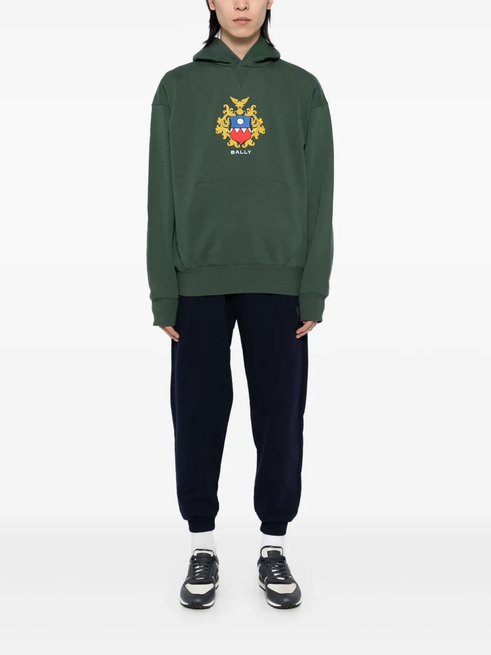 Logo-Embroidered Hoodie - Image 2
