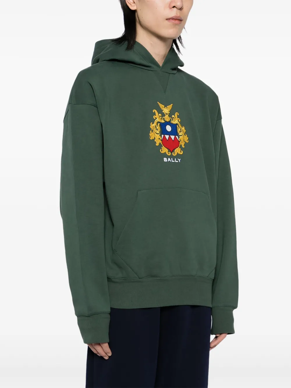 Logo-Embroidered Hoodie - Image 3