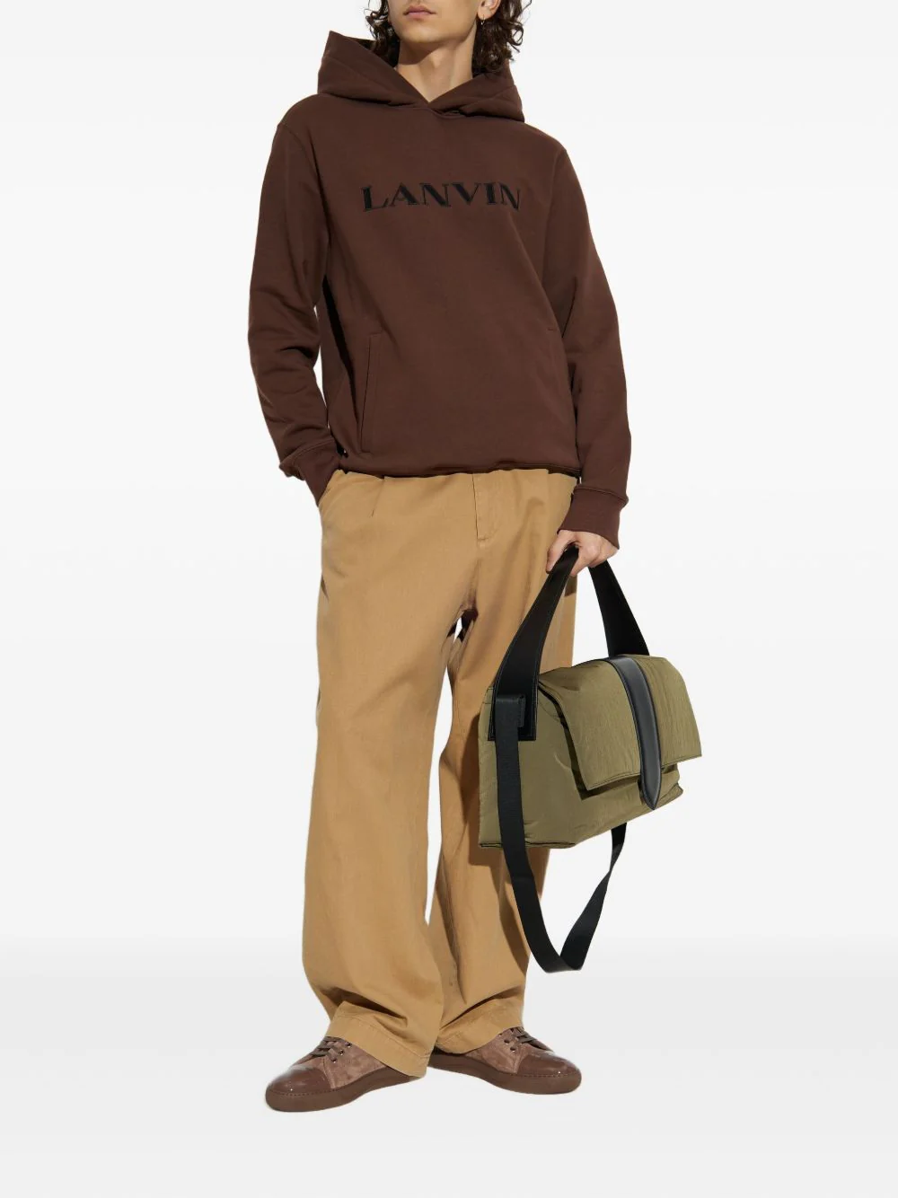 Logo-Embroidered Hoodie - Image 2