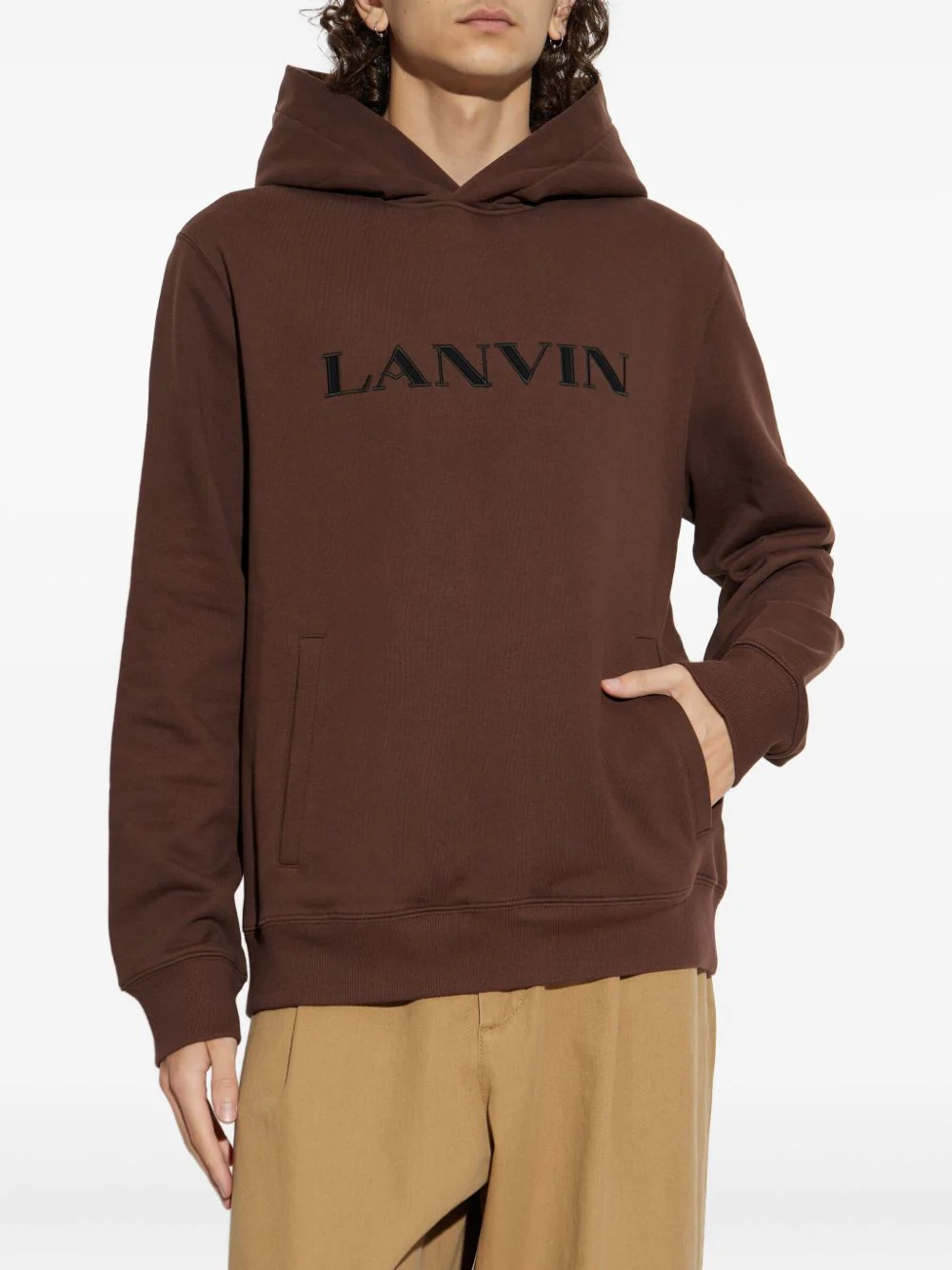 Logo-Embroidered Hoodie - Image 5