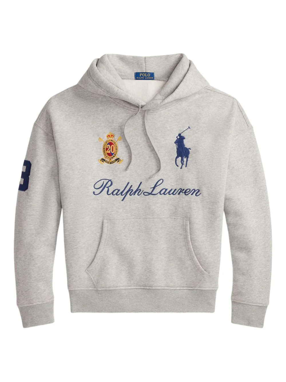 Logo-Embroidered Hoodie