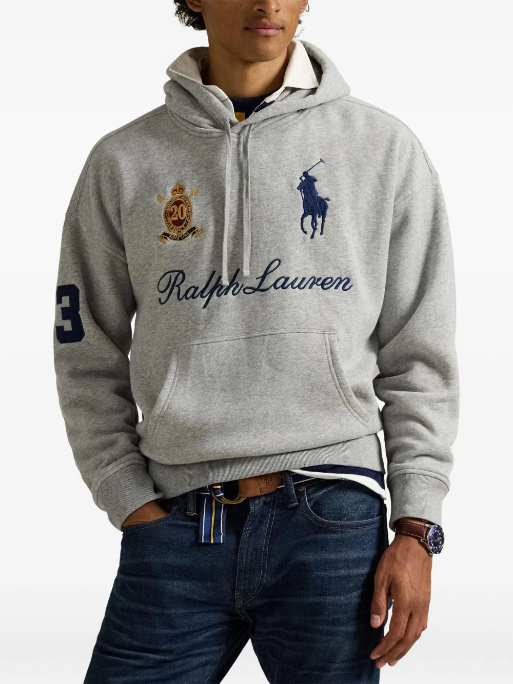 Logo-Embroidered Hoodie - Image 2