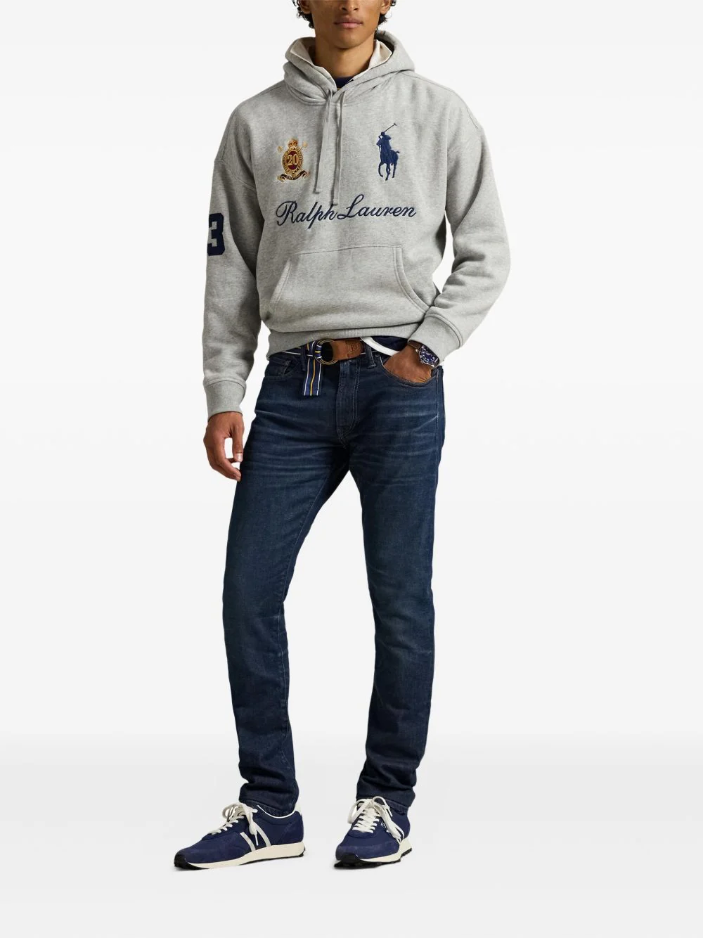 Logo-Embroidered Hoodie - Image 3