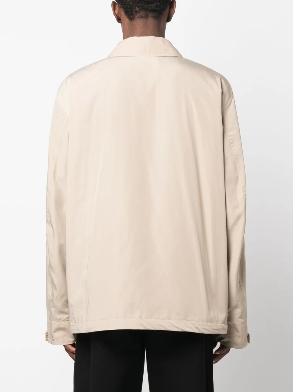 Logo-Embroidered Shirt Jacket - Image 4