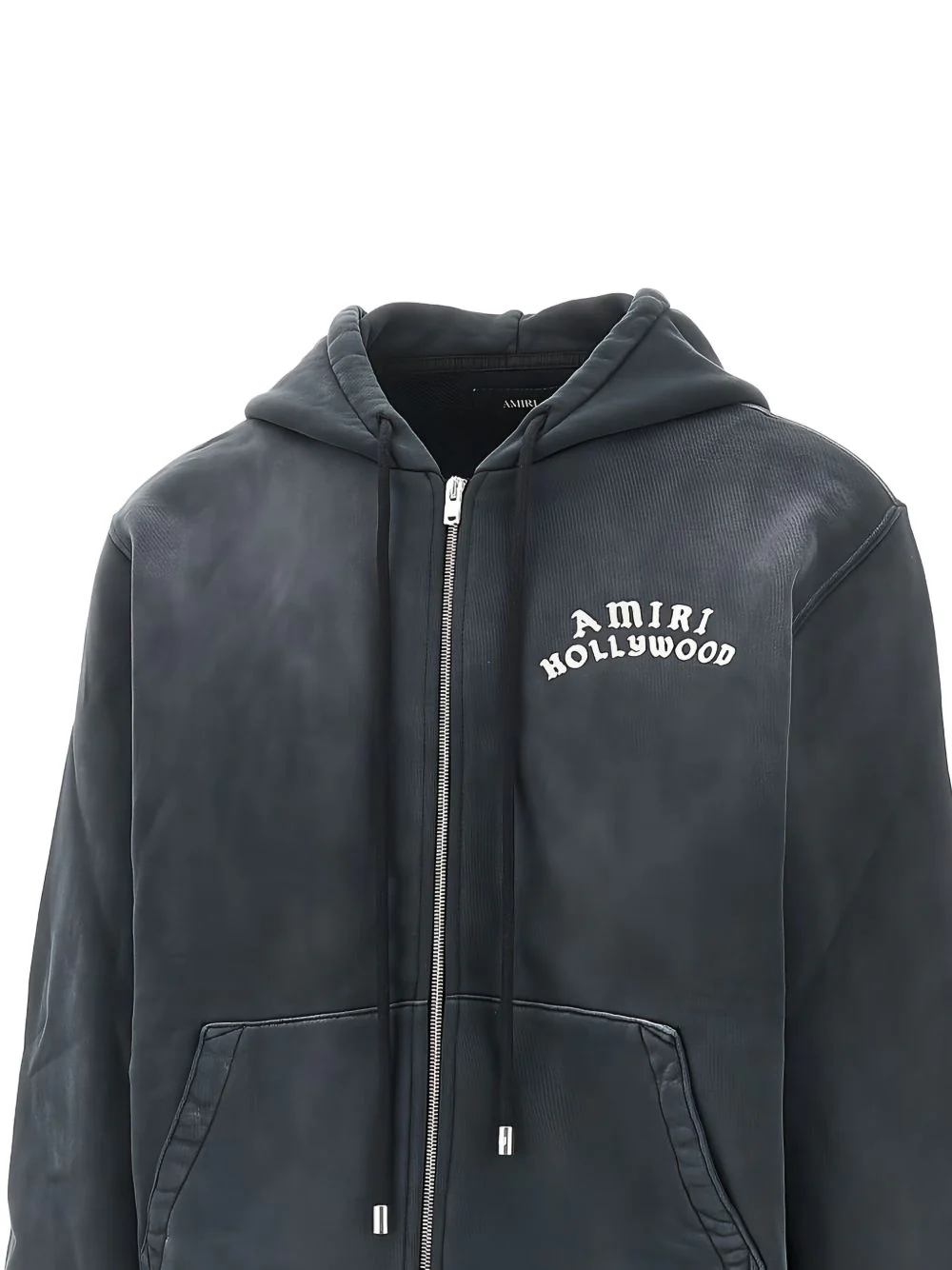 Logo-Embroidered Zip-Up Hoodie - Image 2