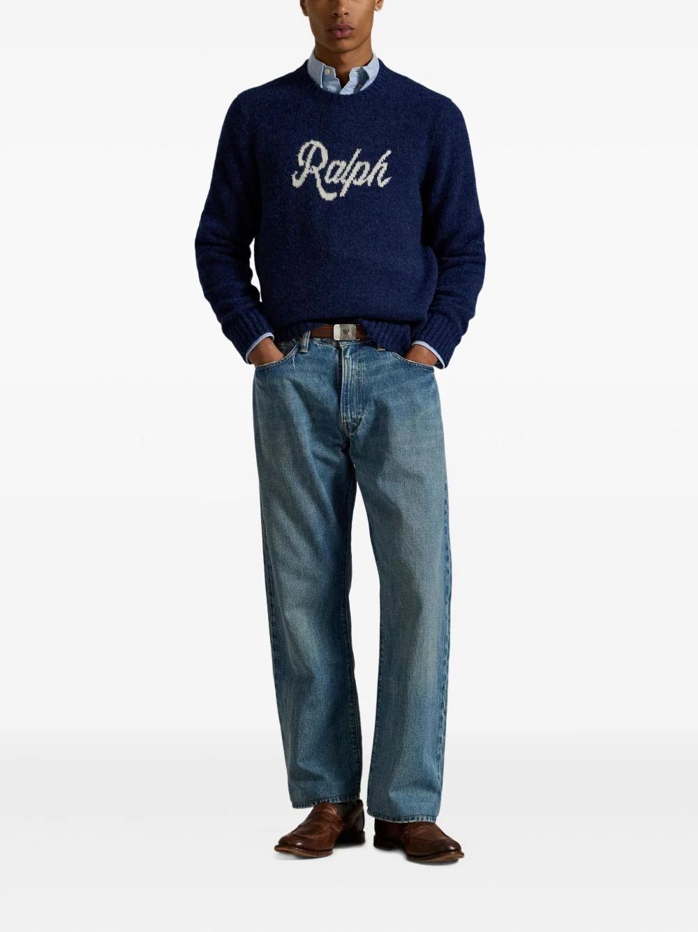 Logo-Intarsia Jumper - Image 3