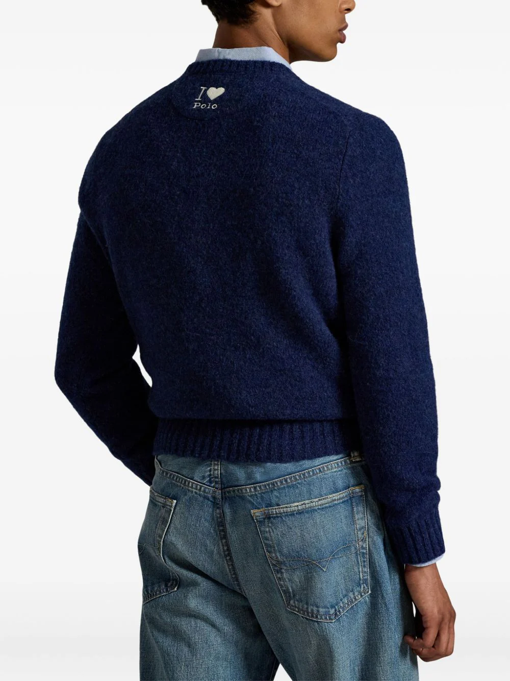 Logo-Intarsia Jumper - Image 4