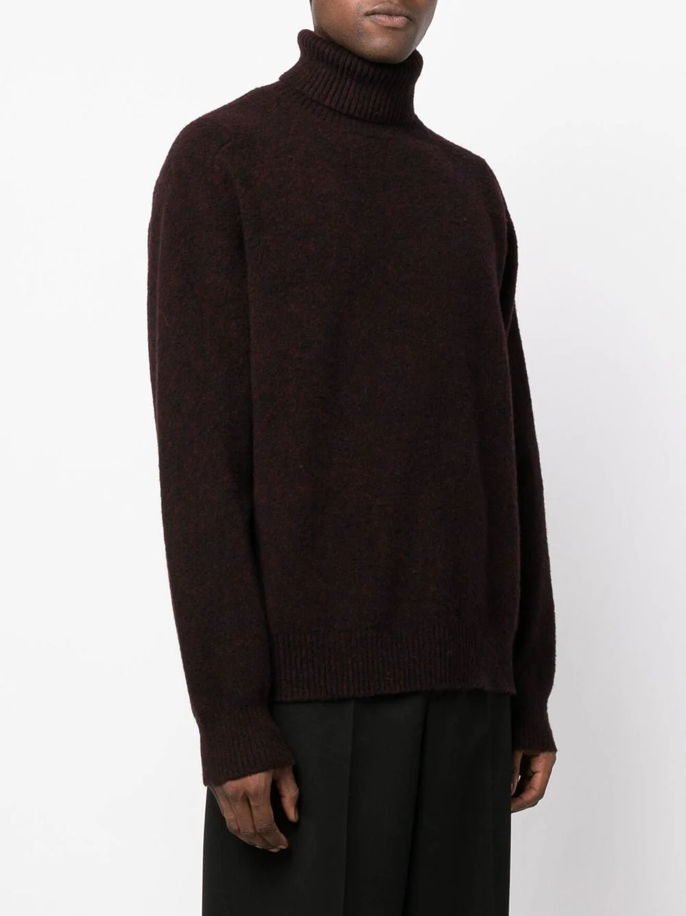 Logo-Knit Roll-Neck Jumper - Image 4