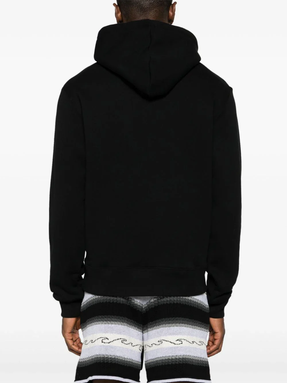 Logo-Lettering Cotton Hoodie - Image 3