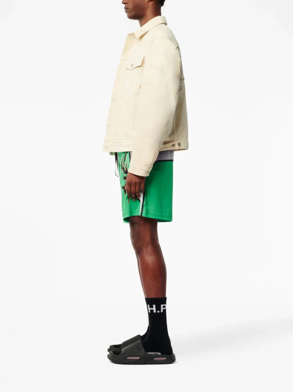 Logo-Patch Cotton Jacket - Image 6