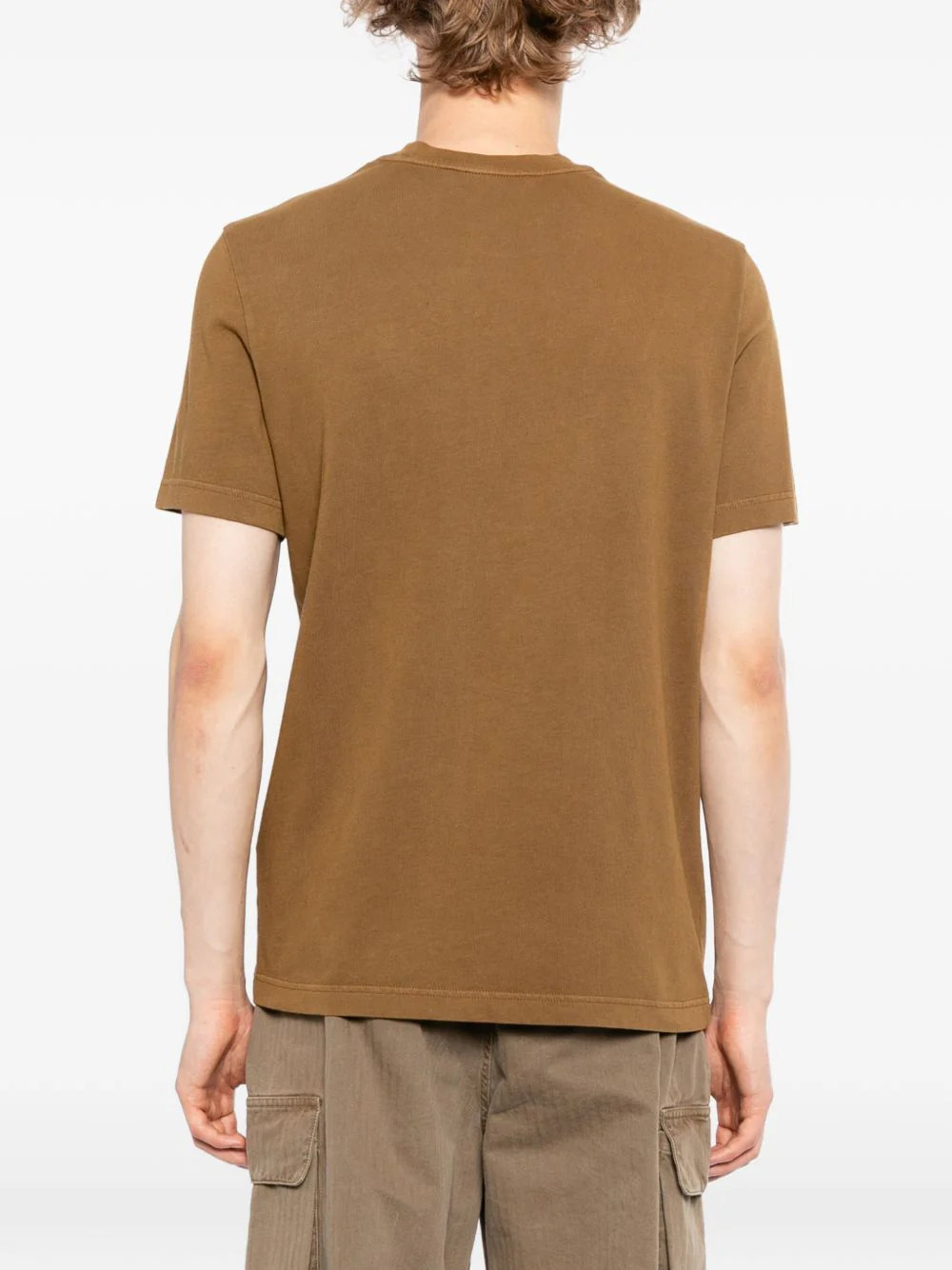 Logo Patch Cotton T-Shirt - Image 4