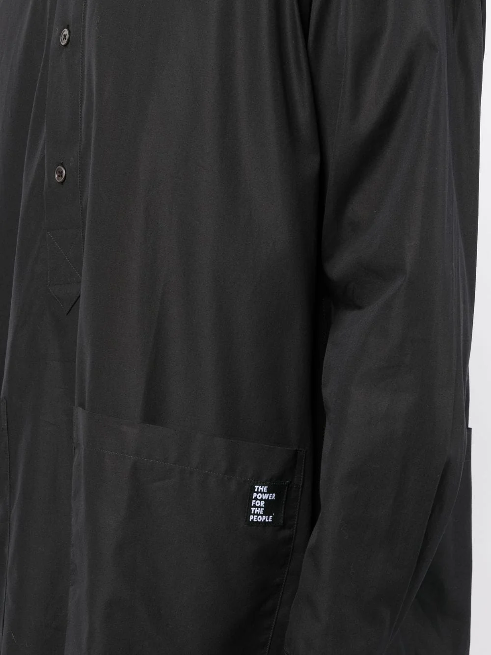 Logo-Patch Detail Shirt - Image 4