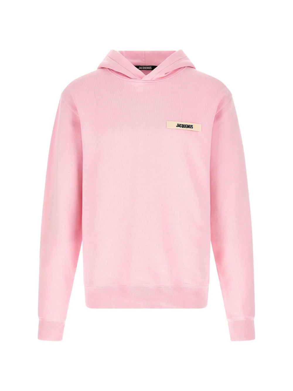 Logo-Patch Dropped-Shoulders Hoodie