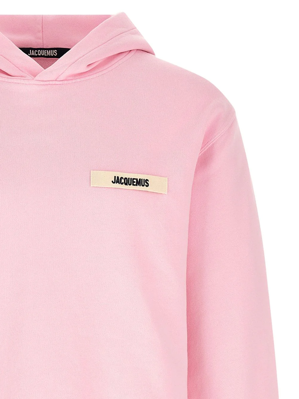 Logo-Patch Dropped-Shoulders Hoodie - Image 3