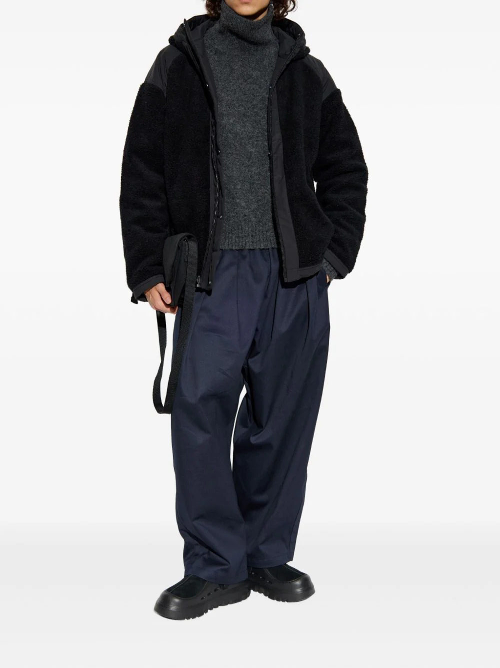 Logo-Patch Fleece Jacket - Image 4