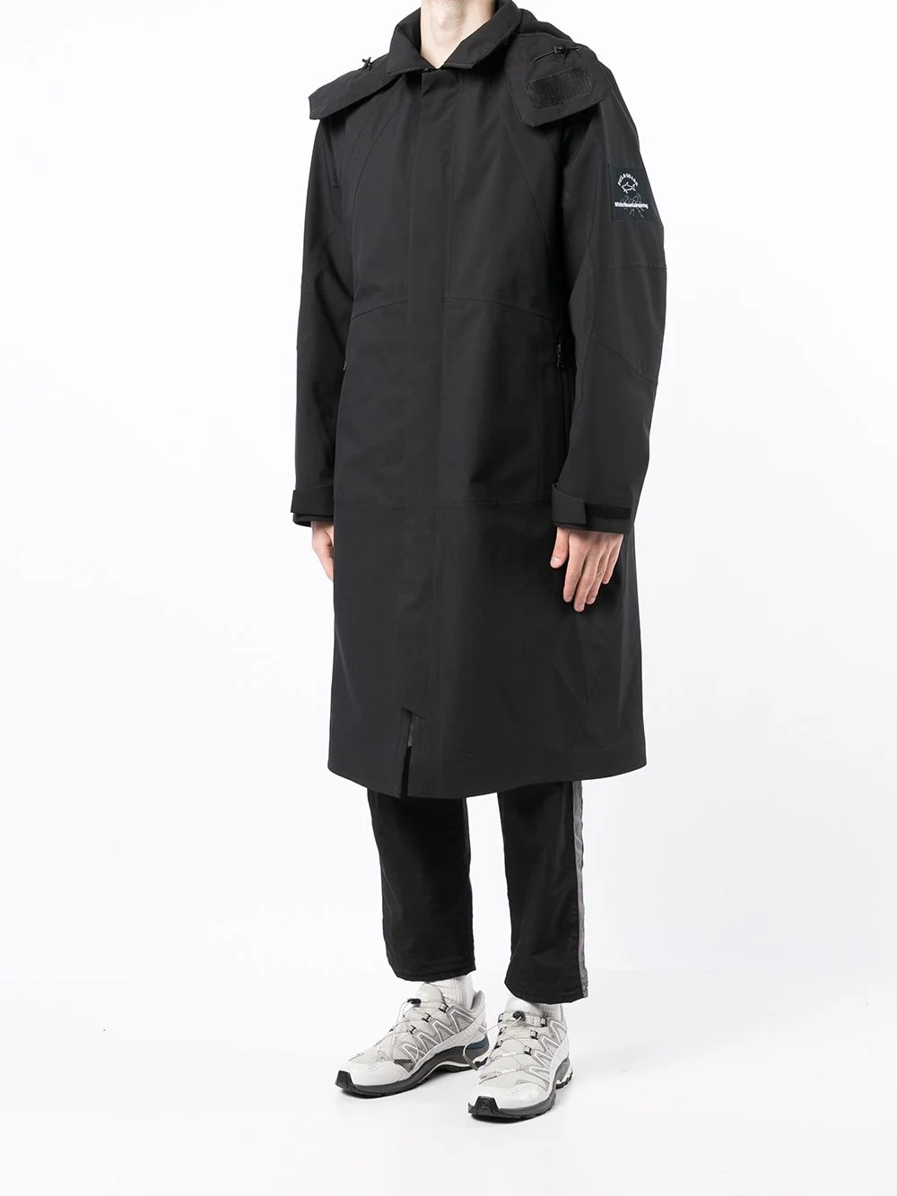 Logo-Patch Hooded Jacket - Image 2