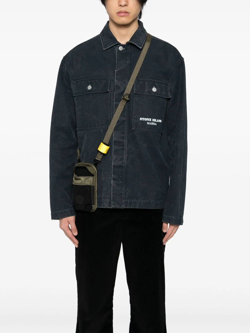 Logo-Patch Messenger Bag - Image 5
