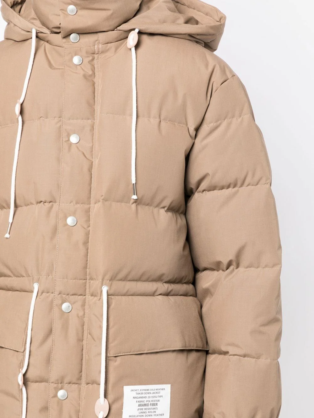 Logo-Patch Padded Jacket - Image 3