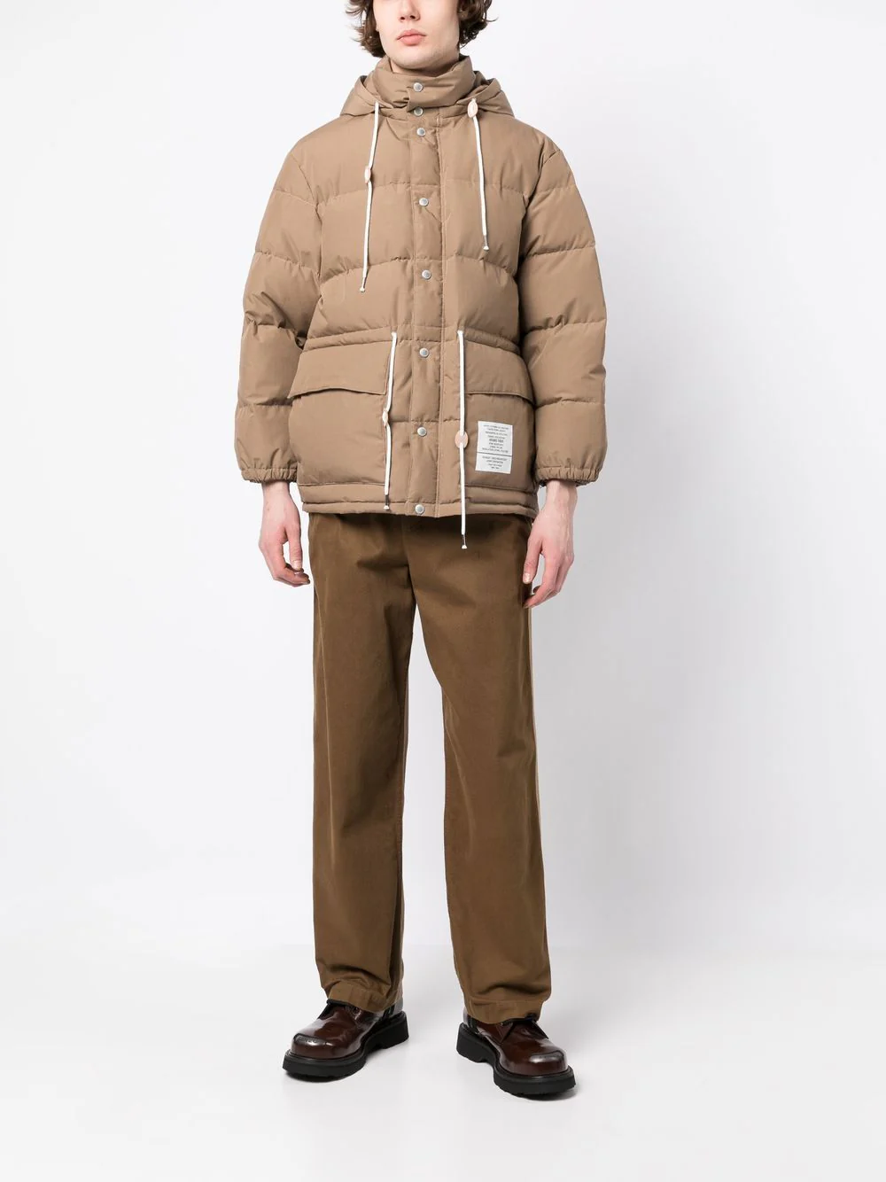 Logo-Patch Padded Jacket - Image 5