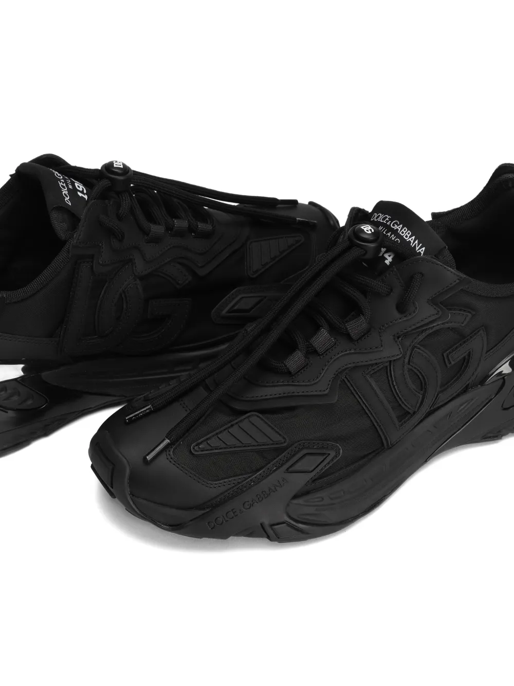 Logo-Patch Panelled Sneakers - Image 3