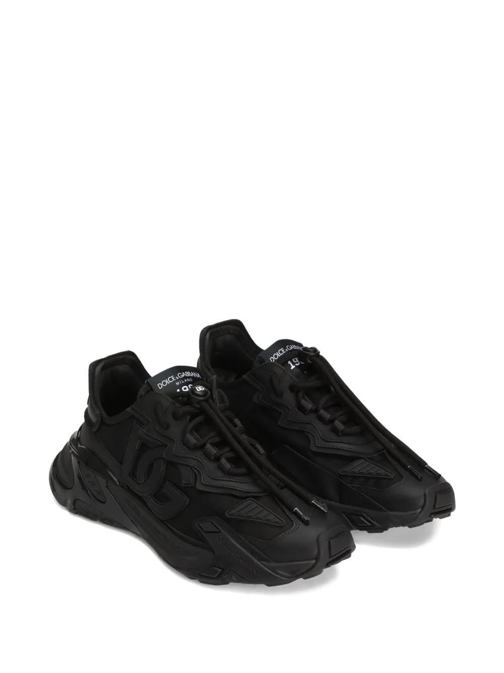 Logo-Patch Panelled Sneakers - Image 4