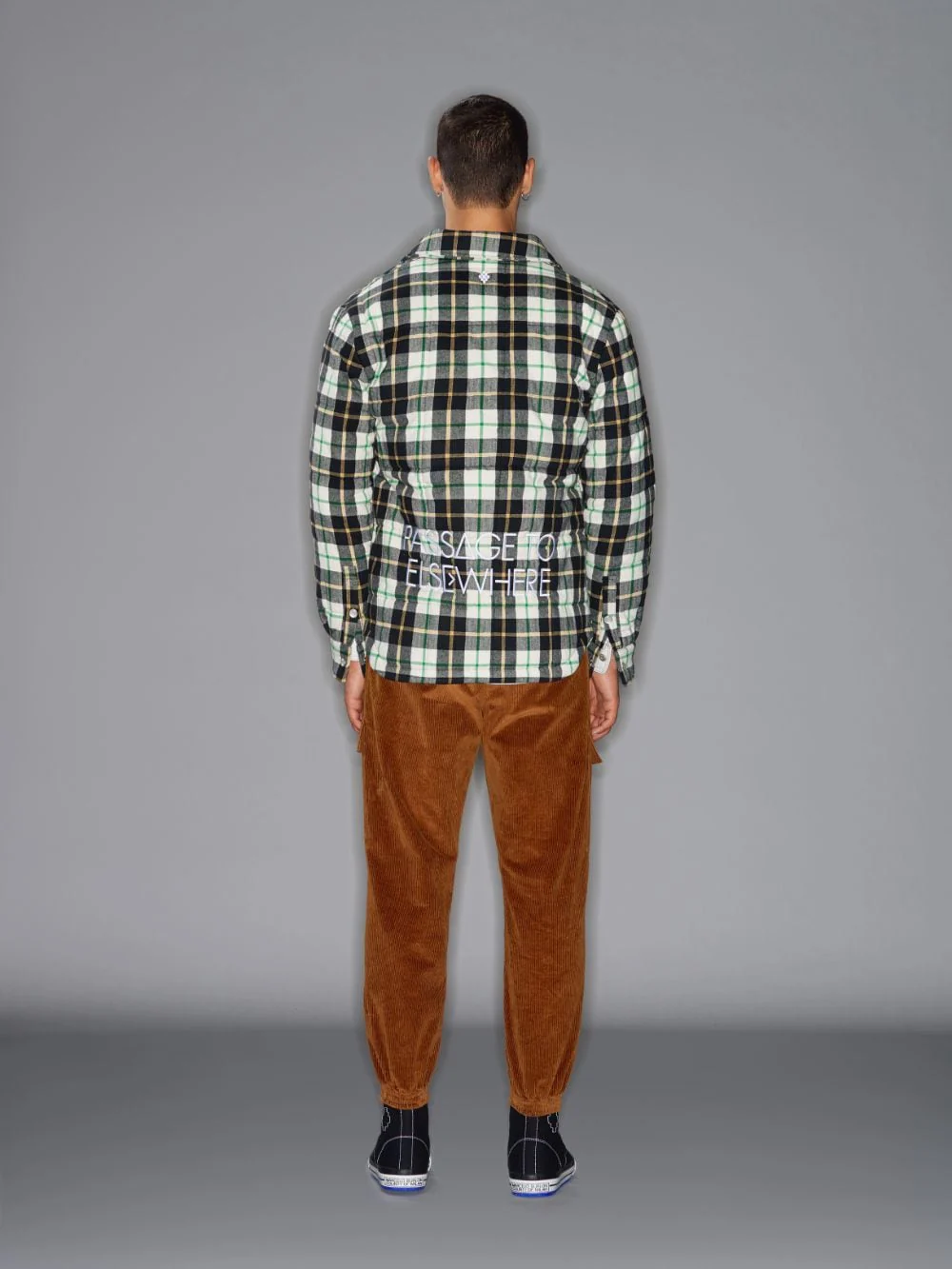 Logo Patch Plaid Shirt - Image 4