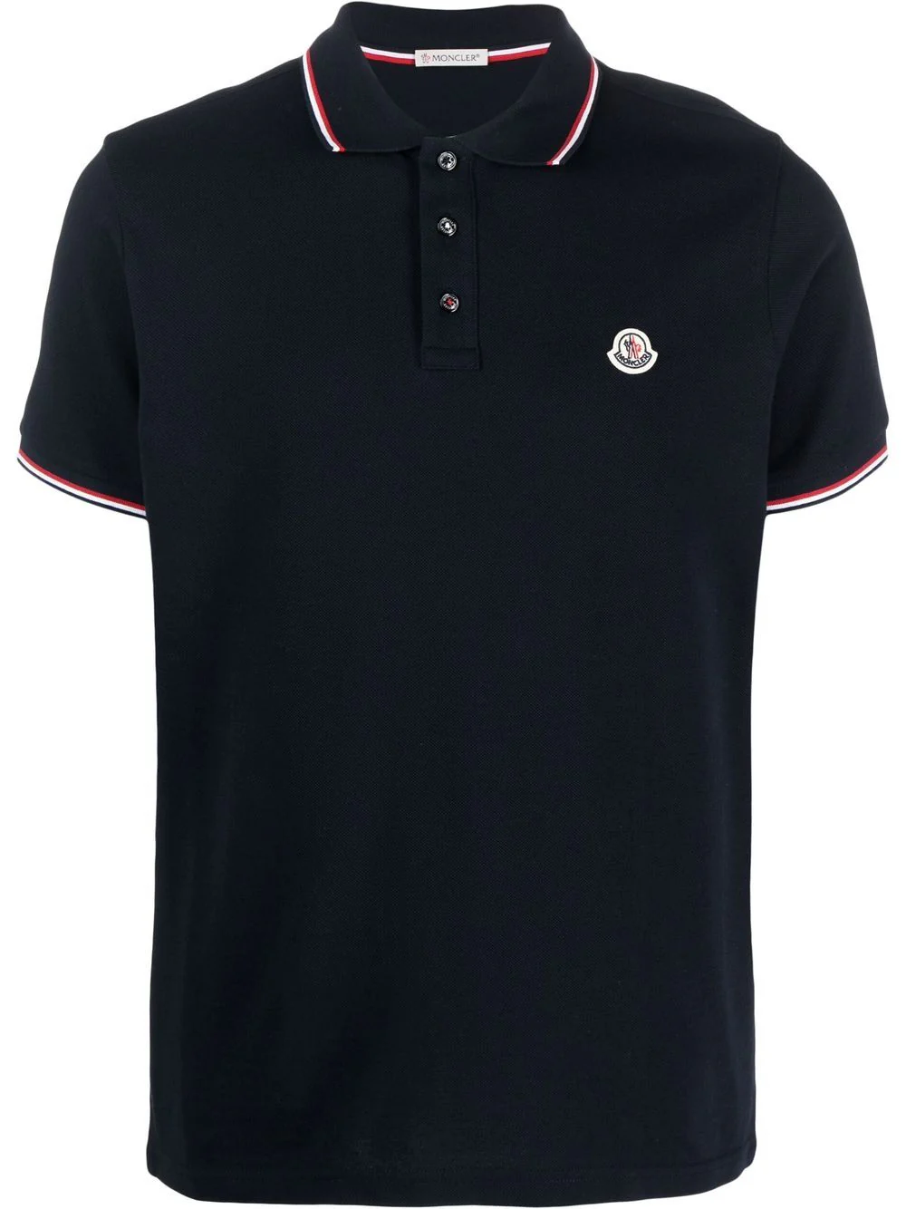 Logo Patch Polo Shirt