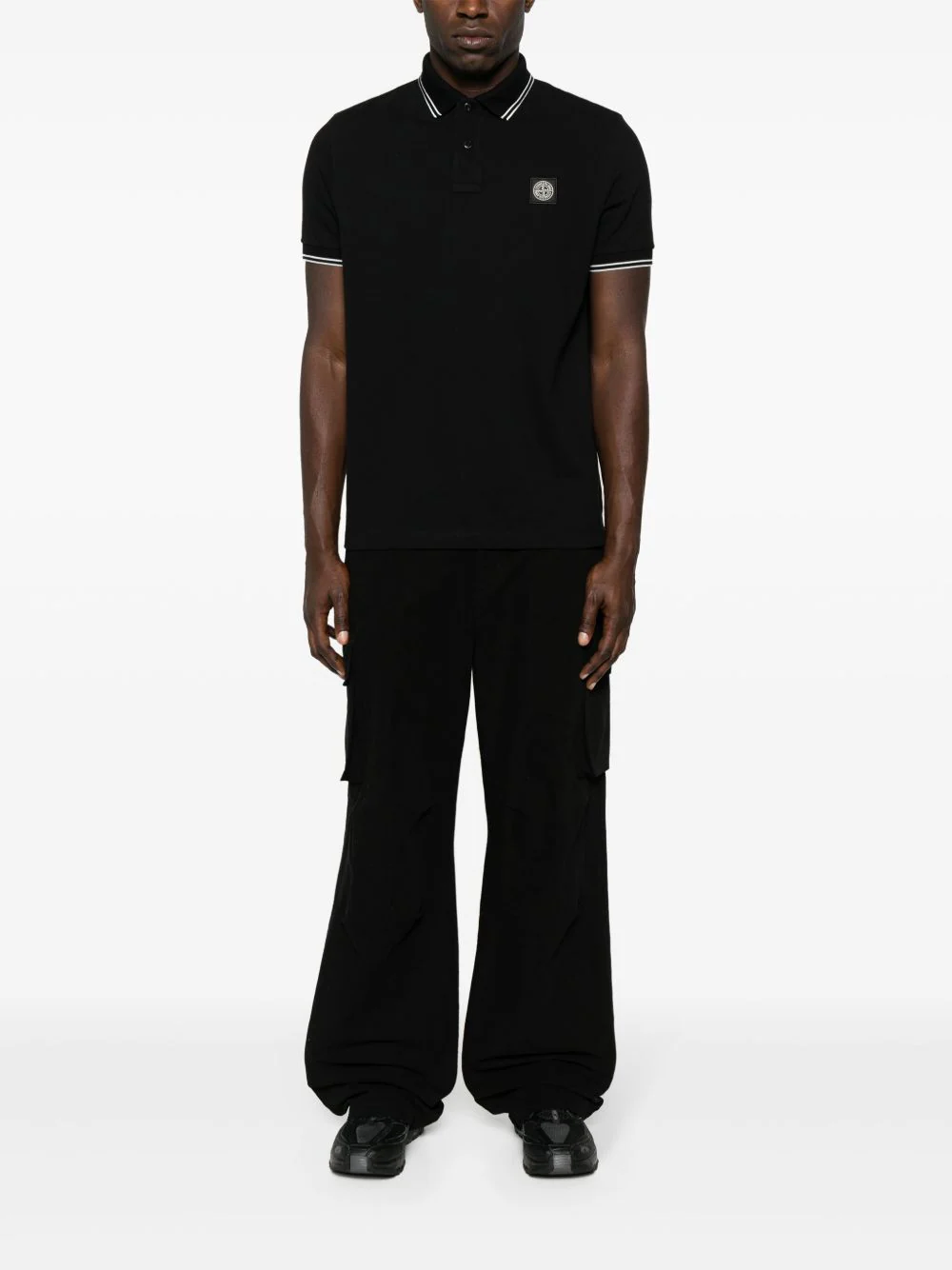 Logo-Patch Polo Shirt - Image 3