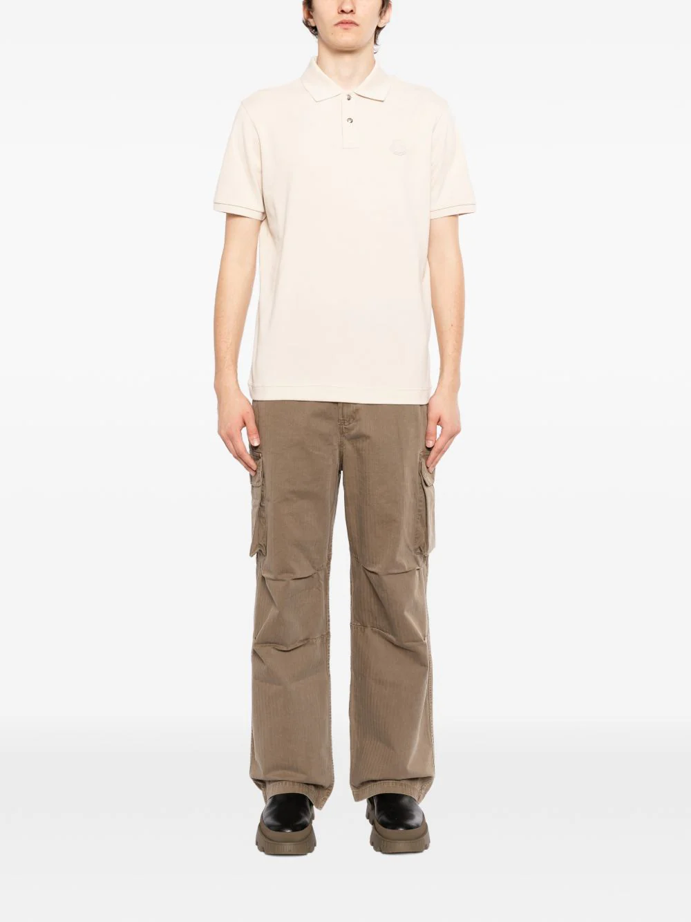Logo Patch Polo Shirt - Image 2