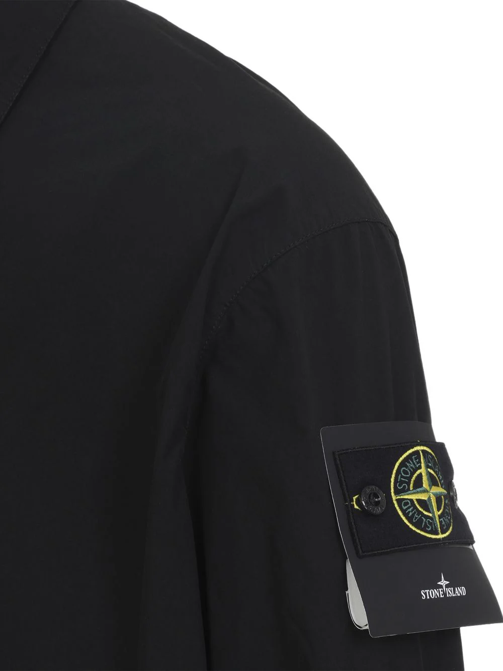 Logo-Patch Shirt Jacket - Image 3
