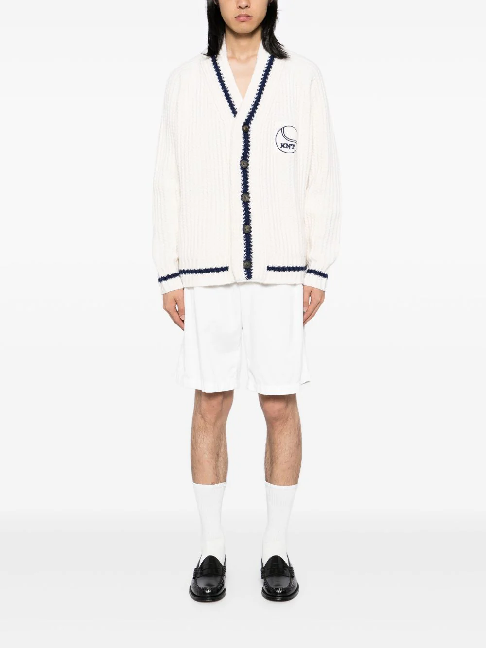 Logo Patched Cardigan - Image 5