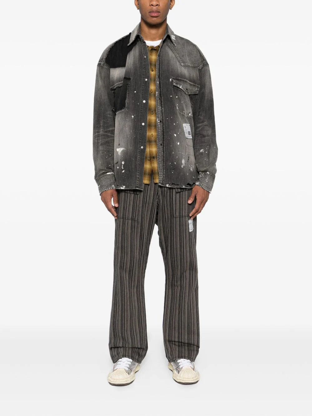 Logo-Patched Straight-Leg Pants - Image 5